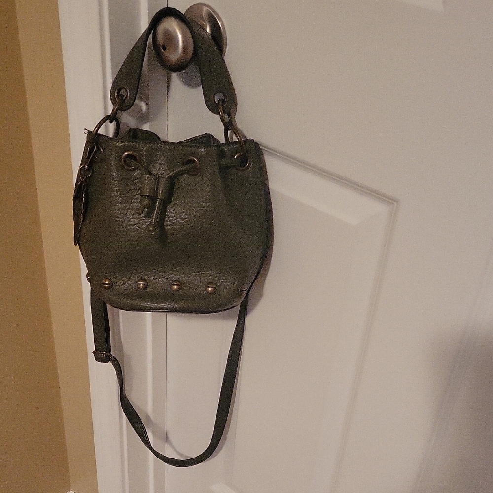 Jessica Simpson Olive Green Crossbody Bag
